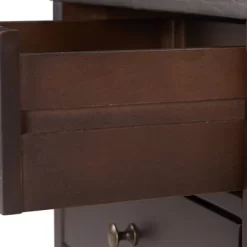 Finley Solid Wood 3 Drawer Nightstand - ClickDecor -Home Style Deals Store GUEST 95884970 e051 4184 b51a 3ba144bb840a