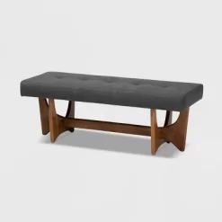 Theo Bench - Baxton Studio -Home Style Deals Store GUEST 964f8593 48a4 4353 9f82 9284e85bcc7a