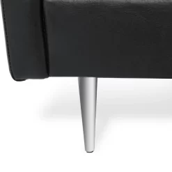 Brockbank Modern Faux Leather 3 Seater Sofa With Pillows - Christopher Knight Home -Home Style Deals Store GUEST 970f4e34 1b6c 426b 9567 84f8a5ec8330