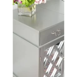 Silver Lattice Vanity Set - Linon -Home Style Deals Store GUEST 97fea76e b76c 4c2d bd1b 999cd347a45f