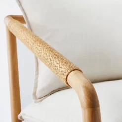 Ventura Upholstered Accent Chair With Wood Frame Natural - Threshold™ Designed With Studio McGee -Home Style Deals Store GUEST 98662dff f5db 4a4f 8dae a4b4967b85d1