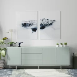 Glenwillow Home Atlas 78" X 28" Highboy Modern TV Stand Cabinet And Sideboard -Home Style Deals Store GUEST 986f572e 651e 4ed1 a125 20bbae5e32cd