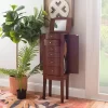 Francesca Jewelry Armoire Merlot Brown - Powell Company