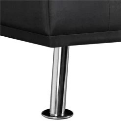 Yaheetech Convertible Futon Sofa Bed Tufted Fabric Futon With Cupholders And Pillows -Home Style Deals Store GUEST 9dcd4c30 9d27 4f1f 8b70 c8c070b8bdce