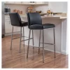 30" Vasos Bonded Leather Barstool Set 2ct - Christopher Knight Home