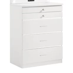 Garneta 5 Drawer Chest With Jewelry Drawers - HOMES: Inside + Out -Home Style Deals Store GUEST 9eb47c65 bf96 4e77 ab88 745af2d53a75