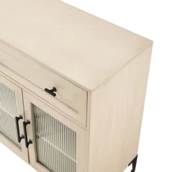 4 Door Reeded Glass Storage Sideboard - Saracina Home -Home Style Deals Store GUEST 9ee34ddf 05d3 403e 8dd3 71fd14d9fa58