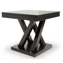 Everdon Modern End Table Dark Brown - Baxton Studio -Home Style Deals Store GUEST 9f4c6907 f2de 4004 a866 d592538284da