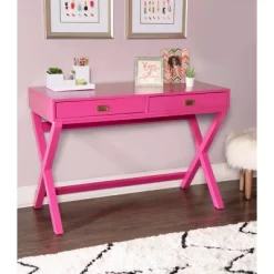Peggy Wood Writing Desk With Drawers - Linon -Home Style Deals Store GUEST a23c63bb 4f48 4eba b7b4 b849acc1fb74