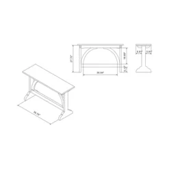 Jobrin Double Pedestal Console Table - MiBasics 17 Jobrin Double Pedestal Console Table - MiBasics -Home Style Deals Store GUEST a52d19ba 3d5b 4afb aef0 3808d55c8180