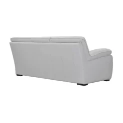 Zanna Genuine Leather Sofa Dove Gray - Armen Living -Home Style Deals Store GUEST a54a89a6 b139 49c4 a26e 6f439d211e2f