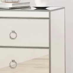 Bandara Modern 3 Drawer Cabinet Silver - Christopher Knight Home -Home Style Deals Store GUEST a5ee027c 3b45 48c7 9f63 ef6bf703dbc1