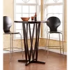 Southern Enterprises Devon Bistro Bar Height Table Wood/Coffee - Aiden Lane