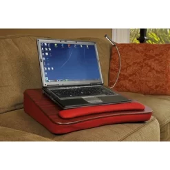 Sofia + Sam Memory Foam Lap Desk With USB Light - Burgundy -Home Style Deals Store GUEST aa23c51c 2c00 4647 8250 8a78e892799e