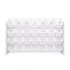 Cambridge Mega Kids' Toy Storage 28 Bin Organizer Bookshelf White - Humble Crew