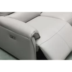 Lily Leather Power Recliner Sofa Loveseat With Power Headrests Gray - Abbyson Living -Home Style Deals Store GUEST af172d0c a26b 47c8 a520 36d6751b1d16