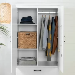 Farnel Wardrobe Armoire Pure White - South Shore -Home Style Deals Store GUEST af7319e1 c380 4133 acb2 0d9dad9b7716