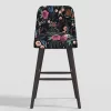 Geller Modern Counter Height Barstool In Botanical Grant Floral Ink - Threshold™