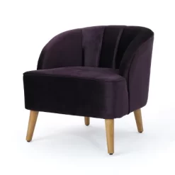 Amaia Modern New Velvet Club Chair - Christopher Knight Home -Home Style Deals Store GUEST afd18546 0668 4ddf 9251 70eff8684e19