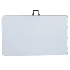 Flash Furniture 8-Foot Height Adjustable Bi-Fold Granite White Plastic Banquet And Event Folding Table With Carrying Handle -Home Style Deals Store GUEST aff7474a 9aa3 46f3 8a07 32ba0afc8d5d