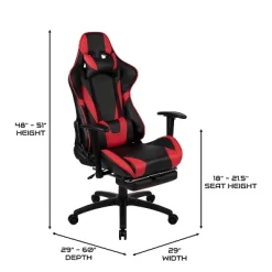BlackArc Tango Gaming Desk & Chair Set - Reclining Gaming Chair With Slide-Out Footrest & Gaming Desk With Cupholder/Headphone Hook -Home Style Deals Store GUEST b020a290 b6ca 4167 b724 3bc761c4d273