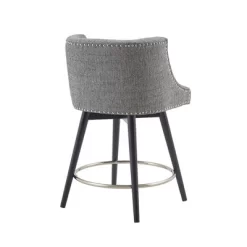 Powell Swivel Counter Height Barstool Gray -Home Style Deals Store GUEST b19b6c46 6e5d 4692 826f 20dfc86d4166