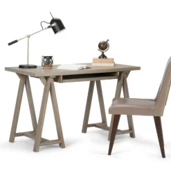 Hawkins Computer Desk With Keyboard Tray - Wyndenhall