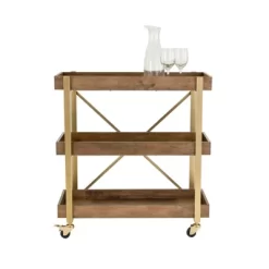 Riley 3-Tier Bar Cart - Adore Décor 11 Riley 3-Tier Bar Cart - Adore Décor -Home Style Deals Store GUEST b2ae61b0 c484 46c5 b03c b906ef305466