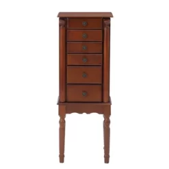 Wylie Jewelry Armoire Cherry Red - Powell Company -Home Style Deals Store GUEST b3ec66ec bda8 4c85 895b eb8cf404fbdf