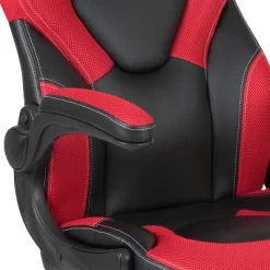 BlackArc Alpha Bundle With Gaming Desk And Chair: Black & Red High Back Chair With Arms; Red & Black Desk With Headphone Hook/Cupholder -Home Style Deals Store GUEST b470aab9 4eb5 4fc8 80ab 57b868ae01bb