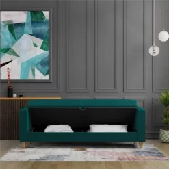 Liberty Futon With Storage - CosmoLiving By Cosmopolitan -Home Style Deals Store GUEST b6f9ad31 d3b4 4a79 b6cb 9c80b1950761