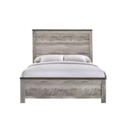 Adam Panel Bed Gray - Picket House Furnishings