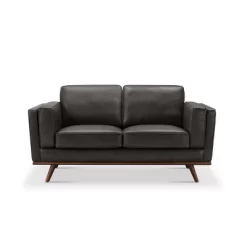 Taverly Leather Loveseat - Abbyson Living