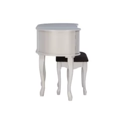 Paloma Vanity Set Silver - Linon -Home Style Deals Store GUEST bbc9a055 d1c3 4d78 b221 dafc61f78372