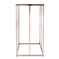 Nicholas Contemporary Glass Top Console Table Champagne - Aiden Lane -Home Style Deals Store GUEST bca03182 132d 4d6e 9fdd 9db64fe98176