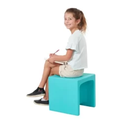 ECR4Kids Tri-Me Adaptable Kids Cube Chair, Indoor Outdoor Plastic, 3-in-1 Multipurpose Table/Seat -Home Style Deals Store GUEST bd1ab0c0 e563 4df4 86e5 460ebc61e76f