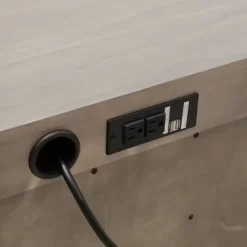 6pc Aurora Mid-Century Gray Bedroom Set With Upholstered Bed - Abbyson Living -Home Style Deals Store GUEST be186fde 9b55 418c bbe6 e09fb768627c