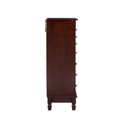 Tierra Contemporary Jewelry Armoire Merlot Brown - Powell Company -Home Style Deals Store GUEST c1317954 664b 4ef4 965c 596a33448ea0