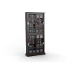 Windowpane Multimedia Storage Cabinet Espresso - Atlantic