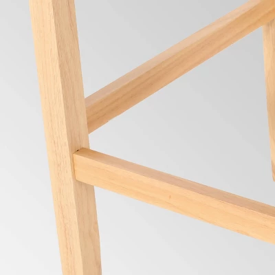 Set Of 2 Lansglen Button Tufted Wingback Barstools - Christopher Knight Home 6 Set Of 2 Lansglen Button Tufted Wingback Barstools - Christopher Knight Home - Image 6