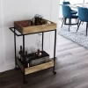 Trellis Bar Cart Natural - WyndenHall