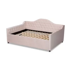 Perry Velvet Daybed - Baxton Studio -Home Style Deals Store GUEST c5ac29c7 362e 4b1b be6a 5b1b5ad4143b