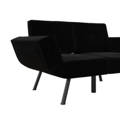 RealRooms Euro Upholstered Tufted Loveseat Futon With Storage Pockets -Home Style Deals Store GUEST c635820a 0f4a 436f 8165 0a39a7244c26