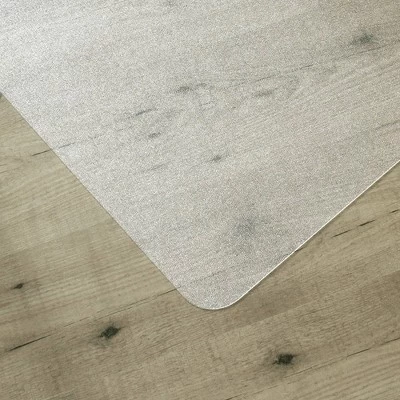 36"x48" APET Lipped Chair Mat For Hard Floor Clear - Floortex 5 36"x48" APET Lipped Chair Mat For Hard Floor Clear - Floortex - Image 5