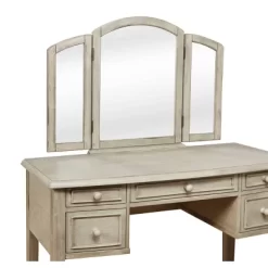 Sophie Vanity And Stool White Wash - Powell Company -Home Style Deals Store GUEST c87bdf59 6501 4f47 b8b2 584fc077bfa2