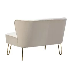 Ainhoa 45" Contemporary Solid And Manufactured Wooden Frame Loveseat | ARTFUL LIVING DESIGN -Home Style Deals Store GUEST c9985b09 a28b 4c52 8eb1 88513368a308