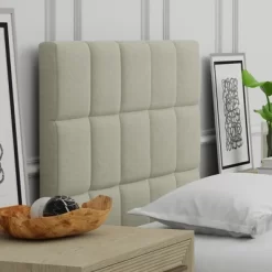 Glenwillow Home Upholstered Headboard With 26" Tall Panel -Home Style Deals Store GUEST c9da96b5 0dd8 431d b59b 9db6fff4cbe4