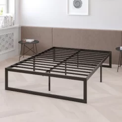 Emma And Oliver 14 Inch Twin Metal Platform Bed Frame/Steel Slat Support/No Box Spring Needed -Home Style Deals Store GUEST ca03e173 f4a8 400f 92ad 7a081ab6db00