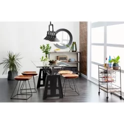 Metal And Wood 2 Tiered Wine Rack Chart Gray - Olivia & May -Home Style Deals Store GUEST ca942bf0 b6e0 4980 8b9e 0c4058a2c3b5