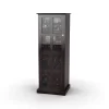 Windowpane Wine Cabinet Espresso - Atlantic